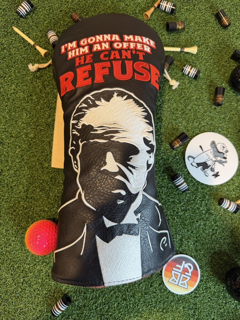 REWIND Golf The God Father Driver Headcover