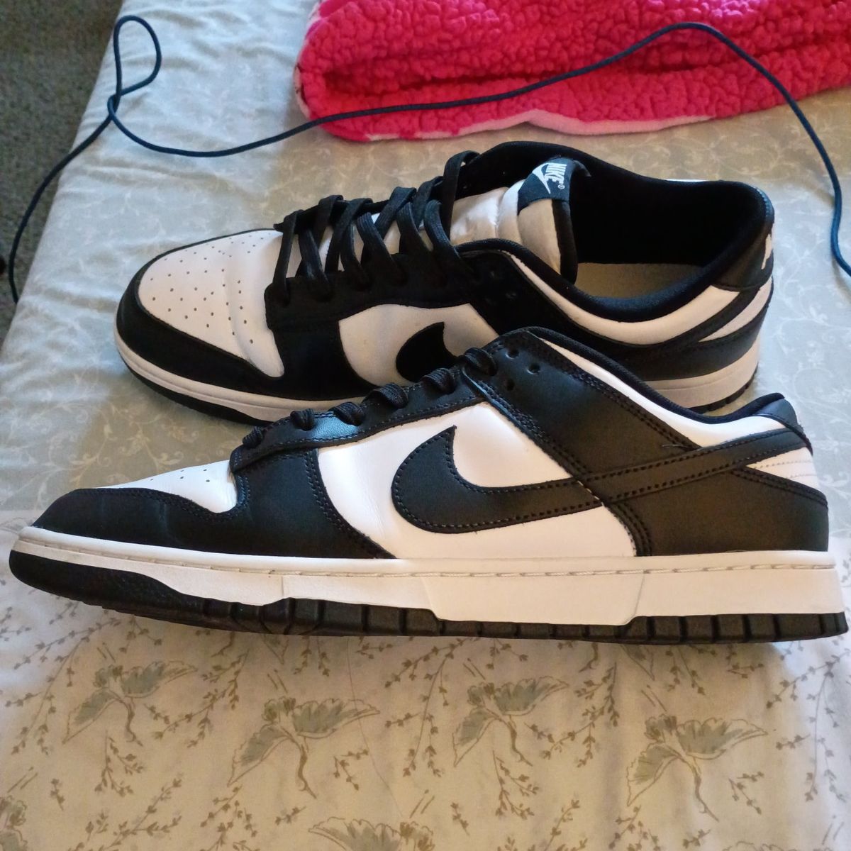 2024 Nike Low Dunk black and white size 13 men's