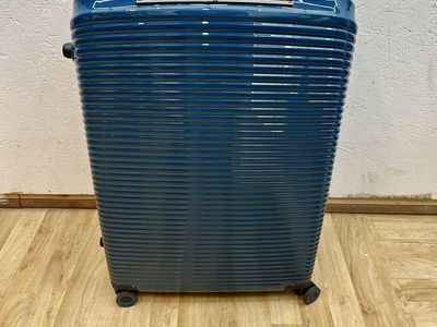 New 29” Hardside Spinner Luggage Suitcase Blue 4 Wheel