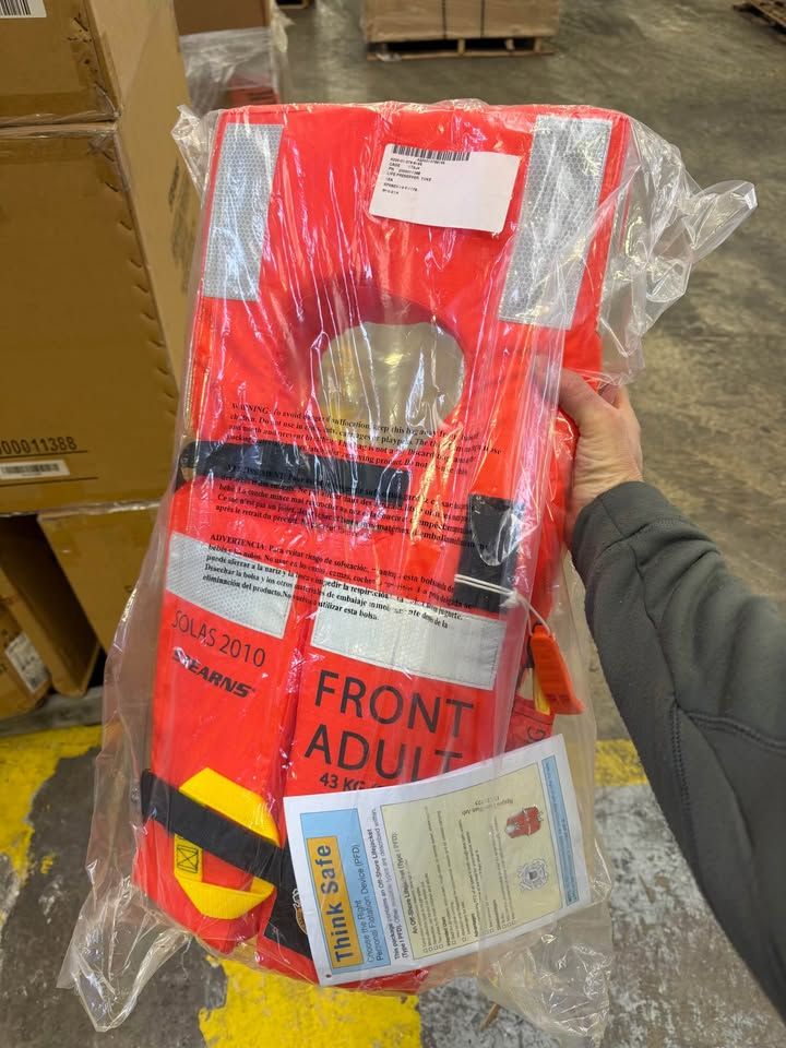 Commercial Offshore Life Jackets (SOLAS) – Brand New – Bulk Available