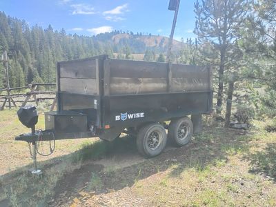 2023 B Wise 6x10 Deckover dump trailer