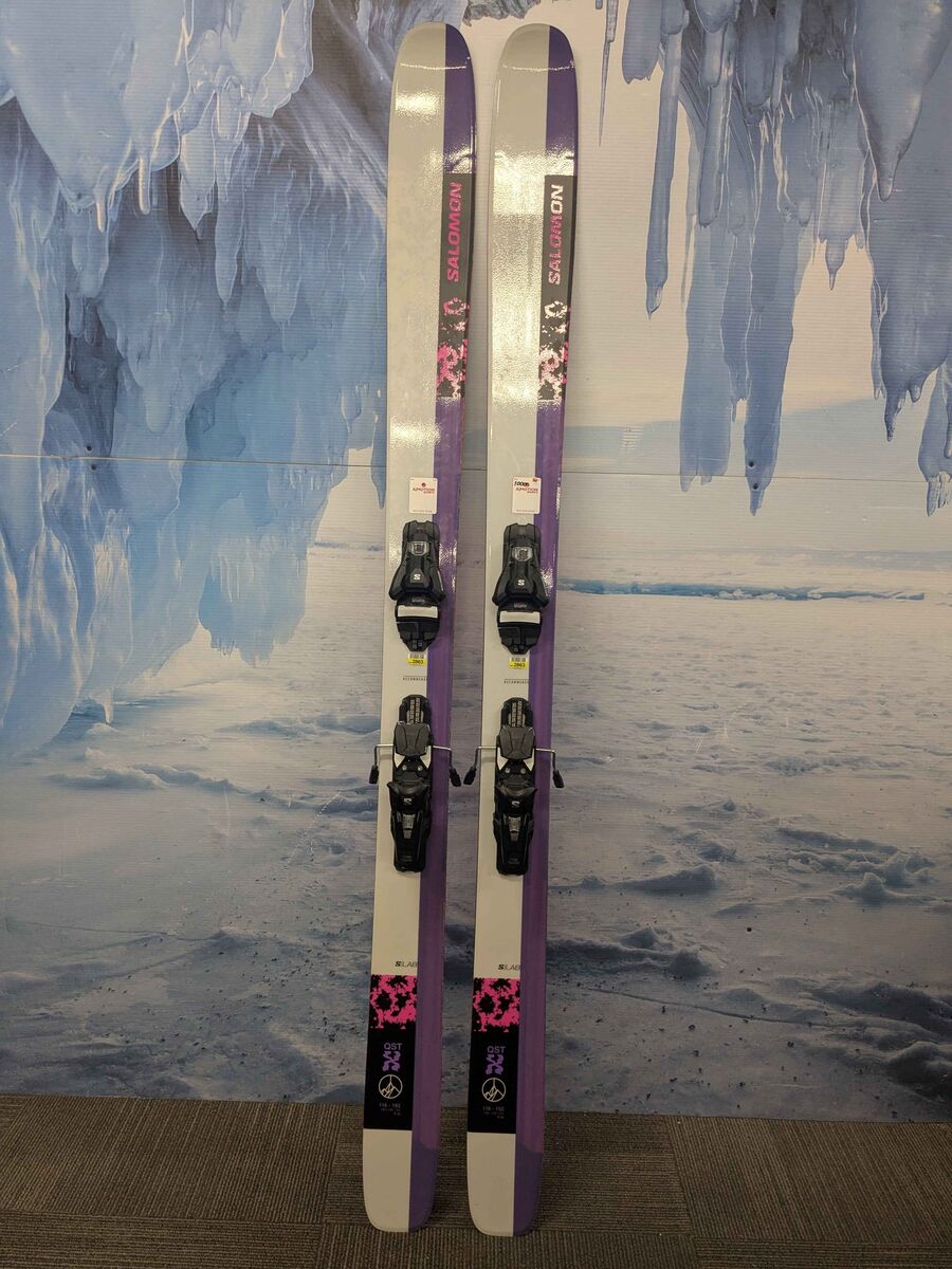 Salomon QST X 192cm Skis w/ SALOMON NR Strive 13 GW Demo Binding - Lightly Used (2026)