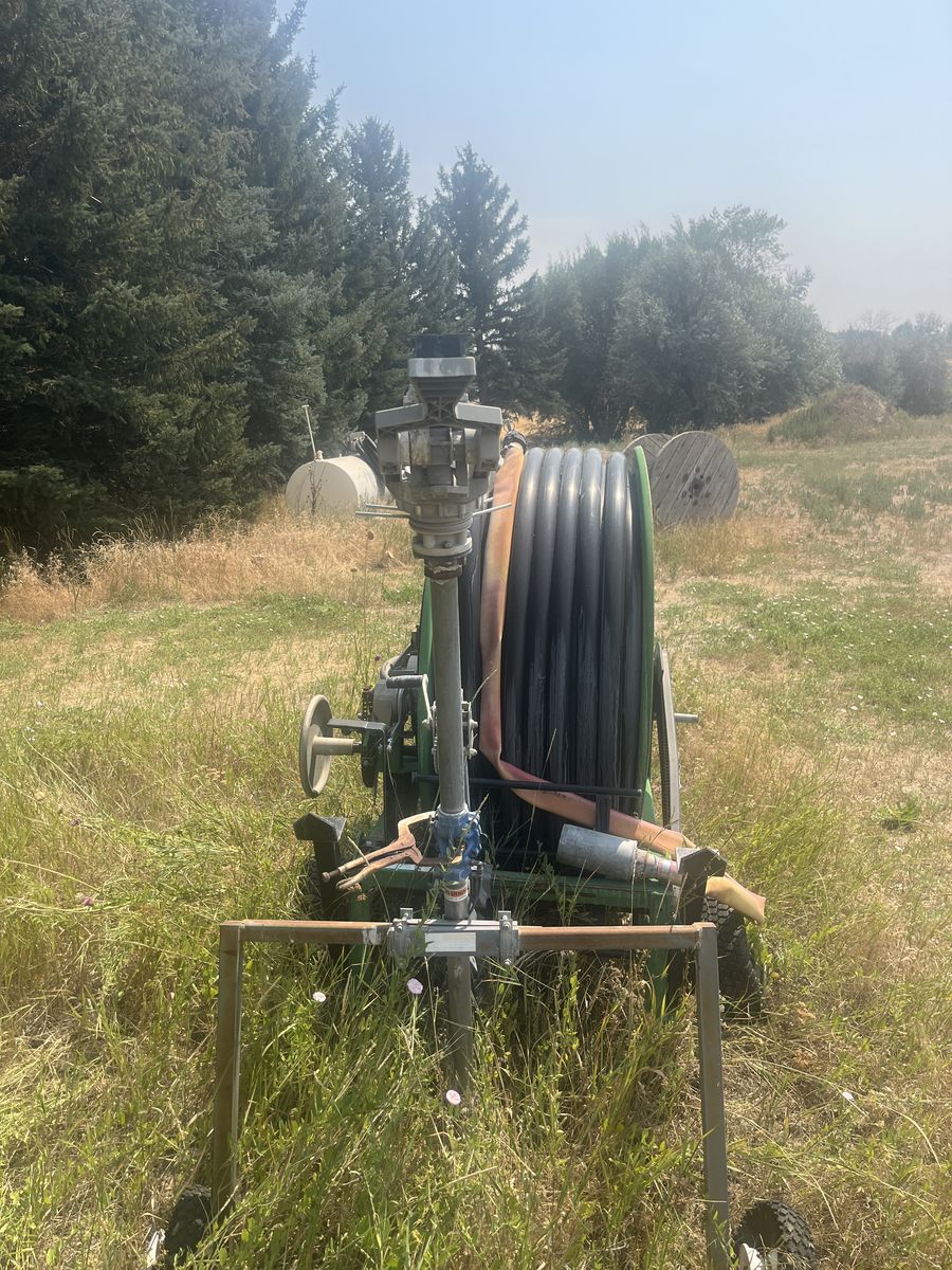 Kifco Water-Reel Mobile Irrigation Traveler Reel with Gun Cart