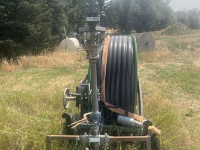 Kifco Water-Reel Mobile Irrigation Traveler Reel with Gun Cart