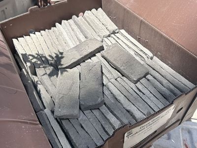 Thin brick veneer