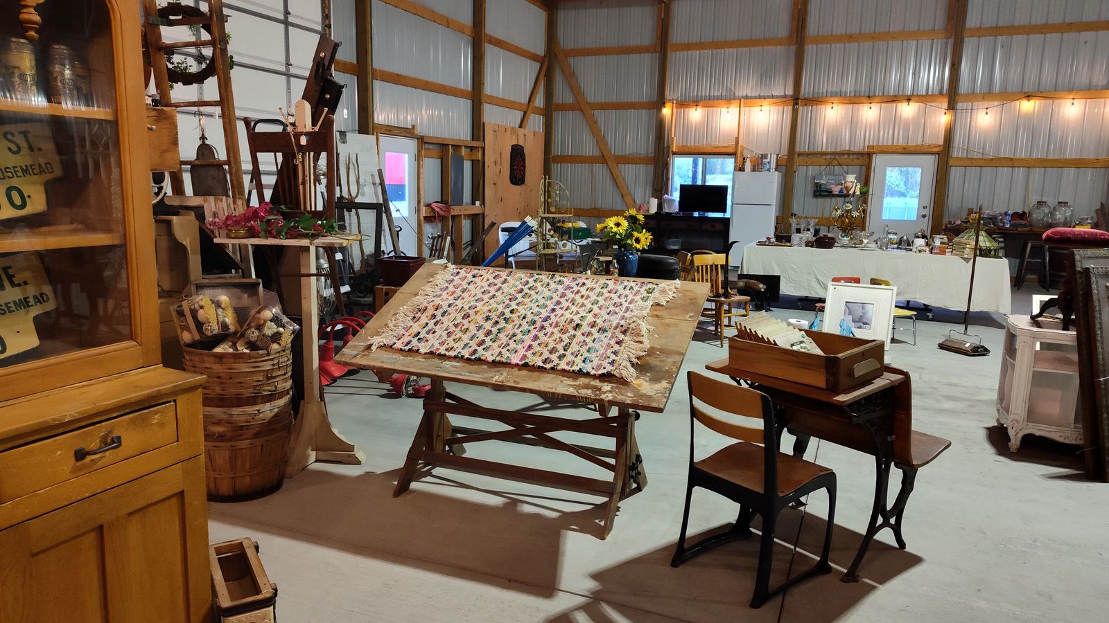 Living estate antique Barn sale