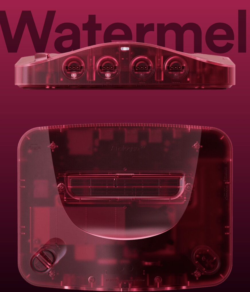 Analogue 3D Watermelon Nintendo 64 NEW 4K N64 FPGA