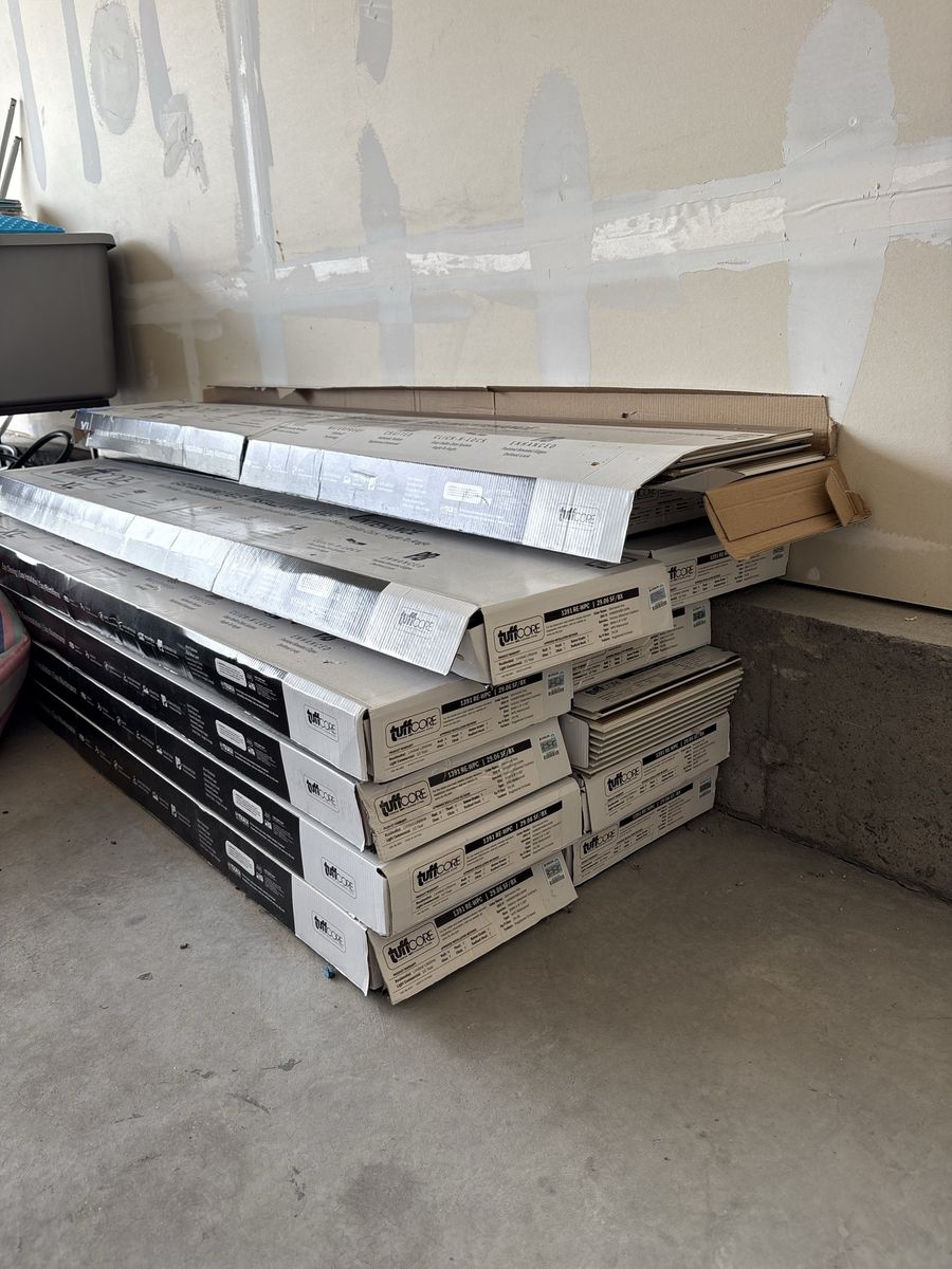Brown Tuffcore XL LVP Flooring 240 square feet