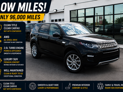 2017 Land Rover Discovery Sport HSE