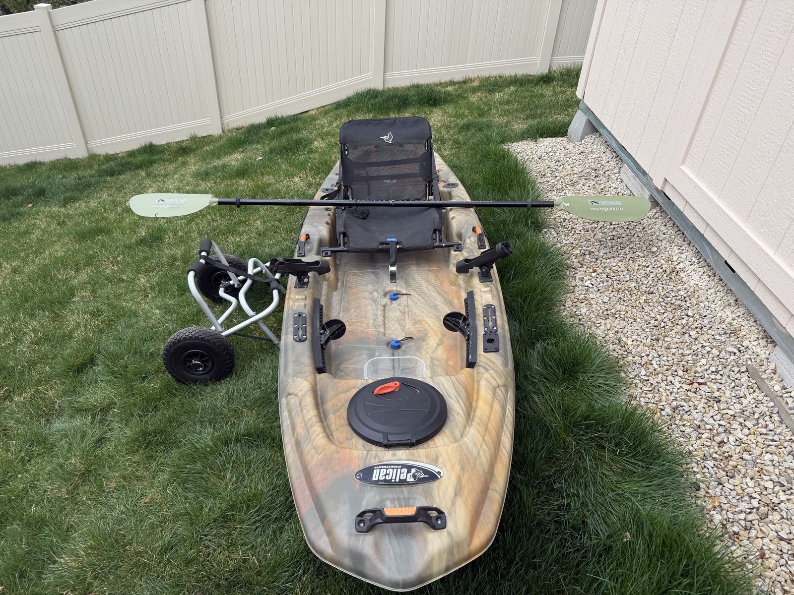 Fishing Kayak Selling Everything Shown