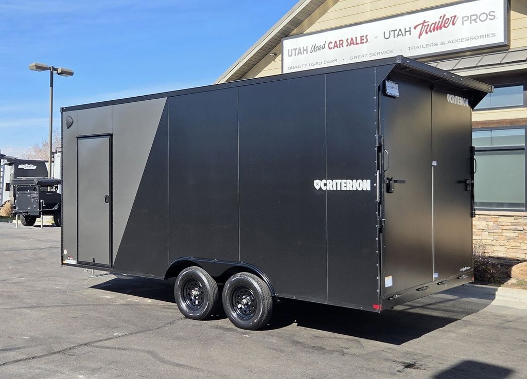 8x18 / 8.5x18 .080 Aluminum PolyCor Exterior Enclosed Cargo Trailer Criterion 2026