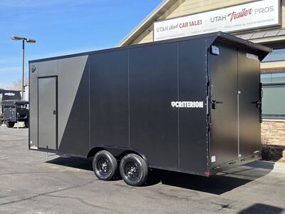 8x18 / 8.5x18 .080 Aluminum PolyCor Exterior Enclosed Cargo Trailer Criterion 2026