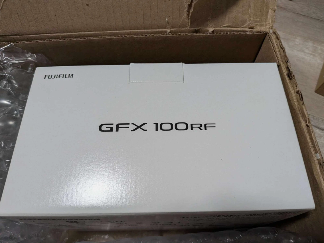 FUJIFILM GFX100RF 102MP Medium Format Digital Camera (Silver) - Mint Condition (200 Shutter Count)