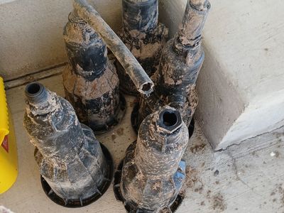 5 Rainbird Maxi-paw Sprinkler heads