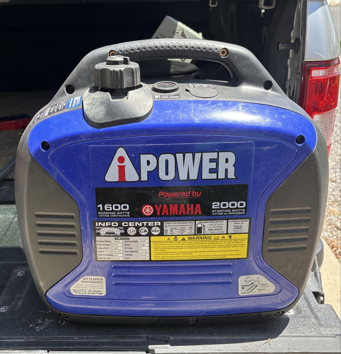 A-iPower/Yamaha Inverter Generator