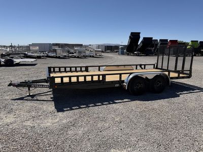 2026 PJ Trailers 7x18 83 Tandem Axle Channel (UL)"