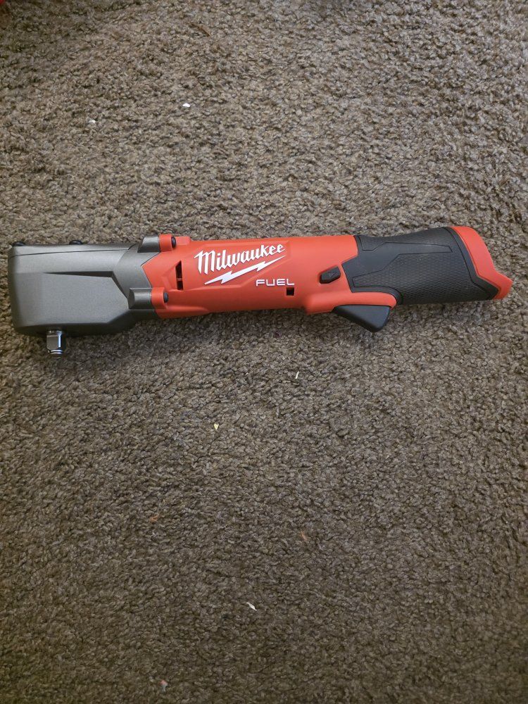 New Milwaukee M12 FUEL 12V Lithium-Ion Brushless Cordless 3/8 in. Right Angle Impact Wrench