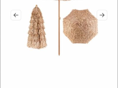 Costway 7.2ft tiki umbrella