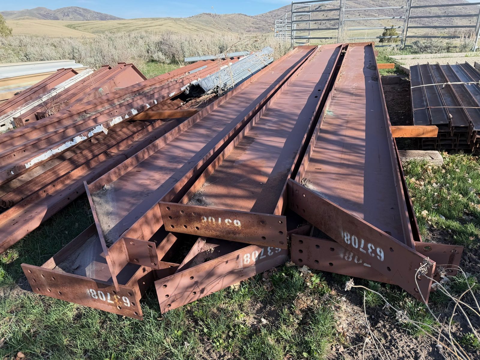 60' x 100' Pre-Engineered Steel Building Structure For Sale — Franklin County,