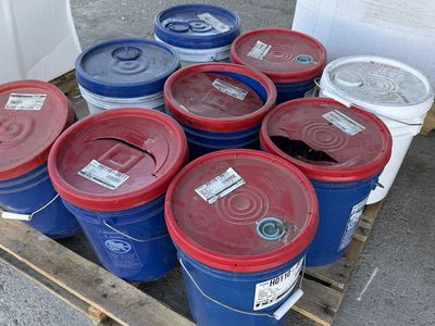 Hardware Chain 1/2" Proof Coil Electro-Galvanized Chain Buckets (Qty. 40ft/36ft)