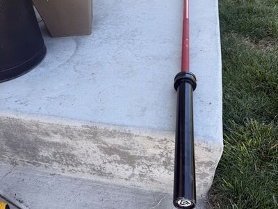 New 45 Pound Red Barbell 20kg 7 Foot