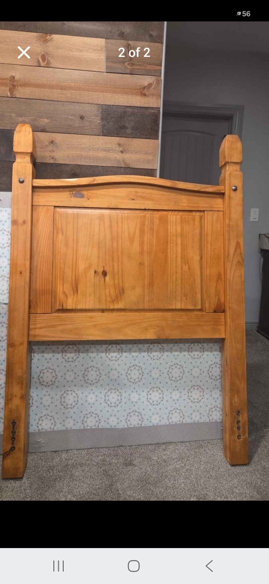 Dresser / head board