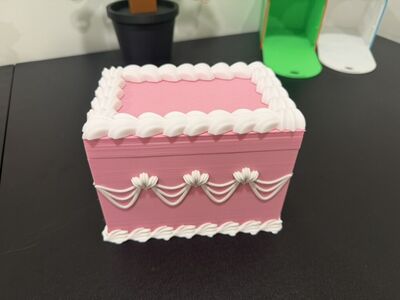 Cake Recipe Storage Box