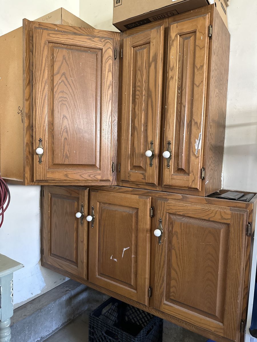 Oak Wood Kitchen Cabinets