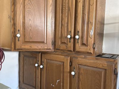 Oak Wood Kitchen Cabinets