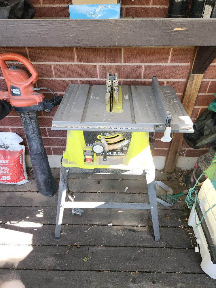 Ryobi Table Saw 10"