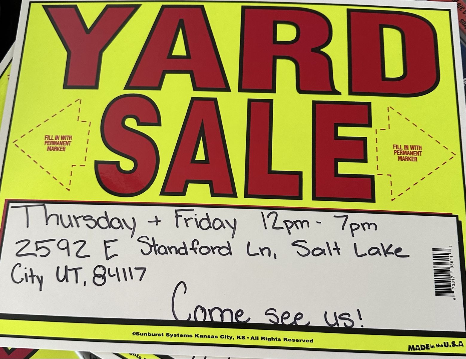 ESTATE/YARD SALE!!!