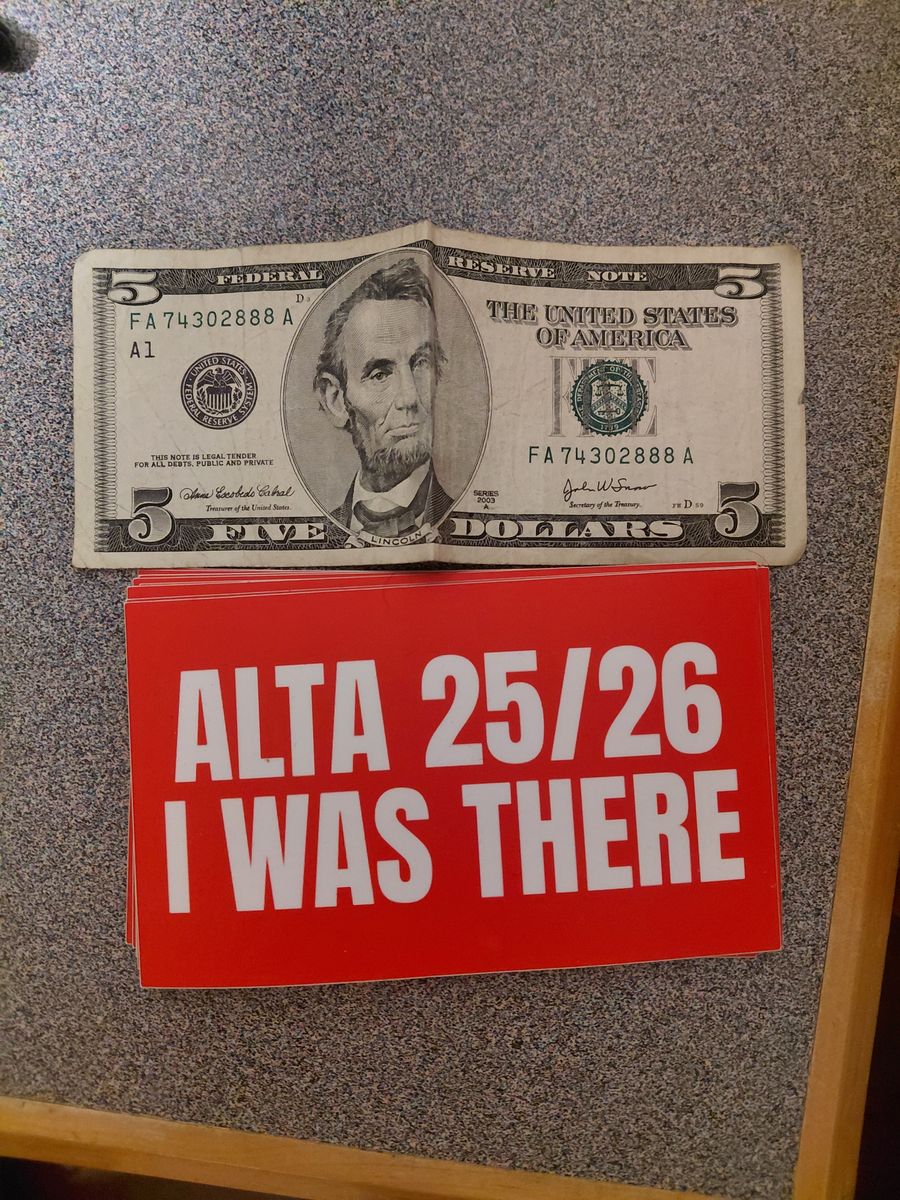 Alta 25/26 Sticker