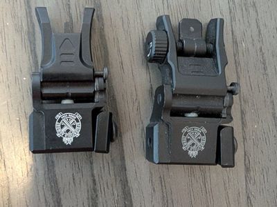 Springfield Armoury flip up sights