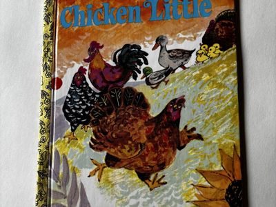 Little Golden Book "Chicken Little" Children's Storybook Classic