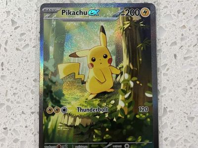 Pikachu card from Ascended Heros