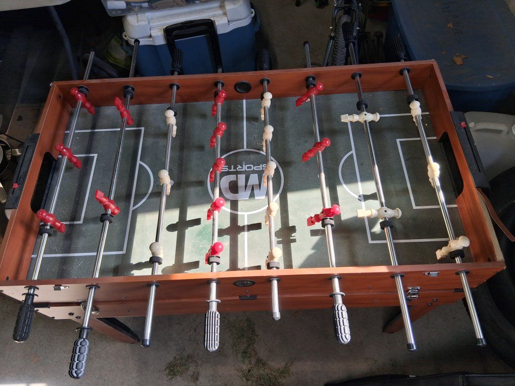 Foosball Table - Classic Game Room Fun, Excellent Condition