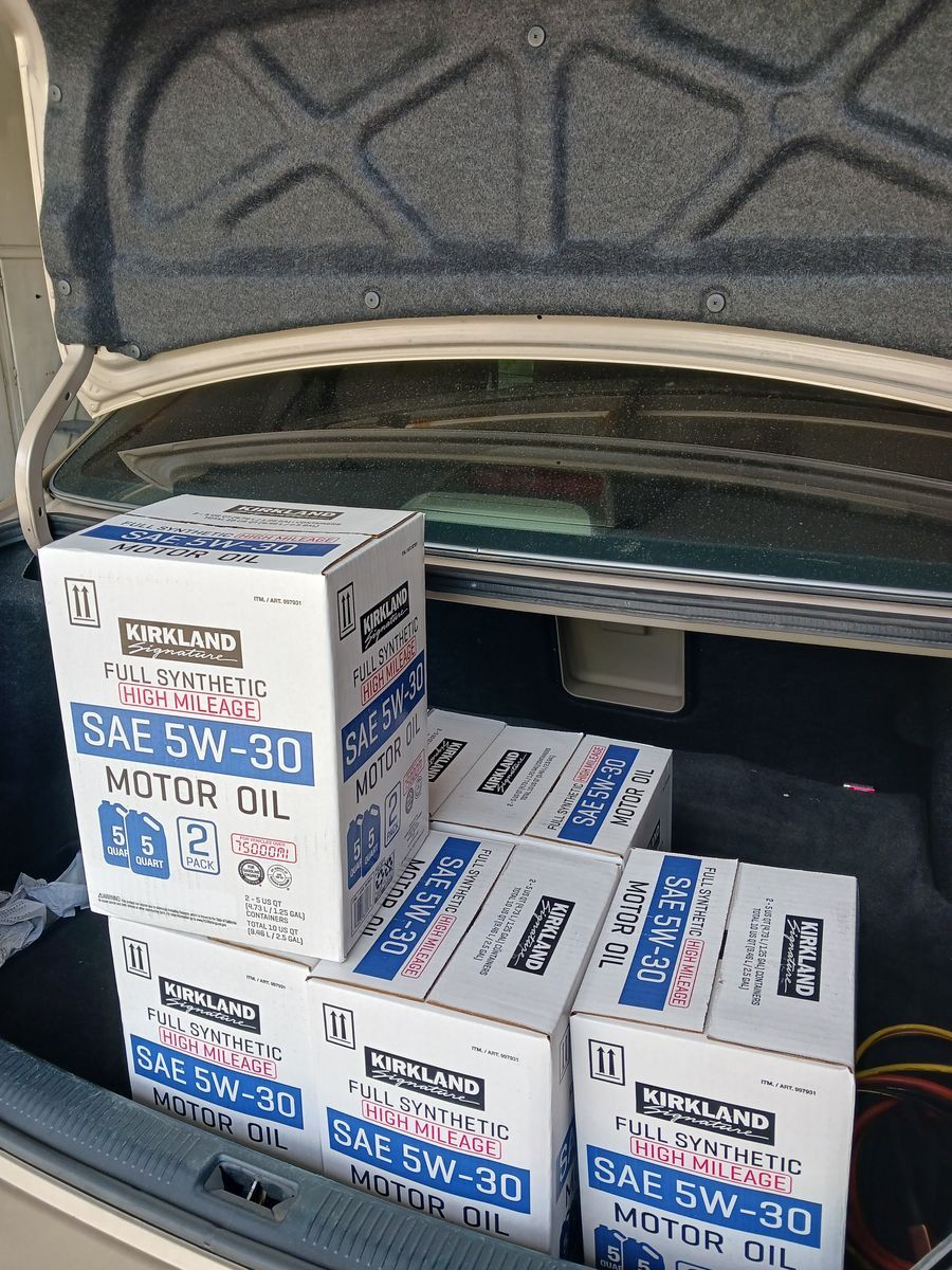 SAE 5W - 30 Motor Oil (High Milage)