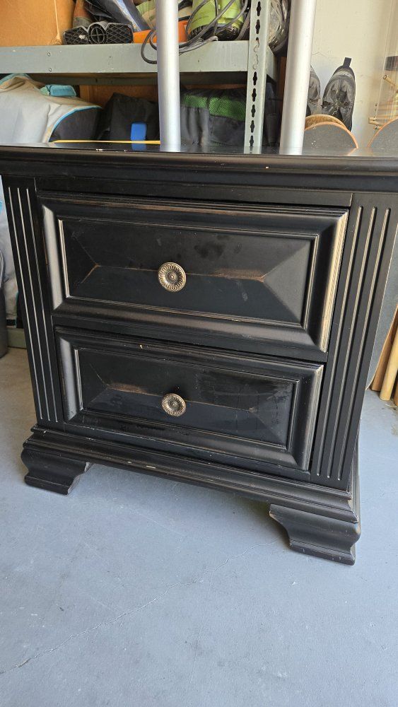 Black Nightstand