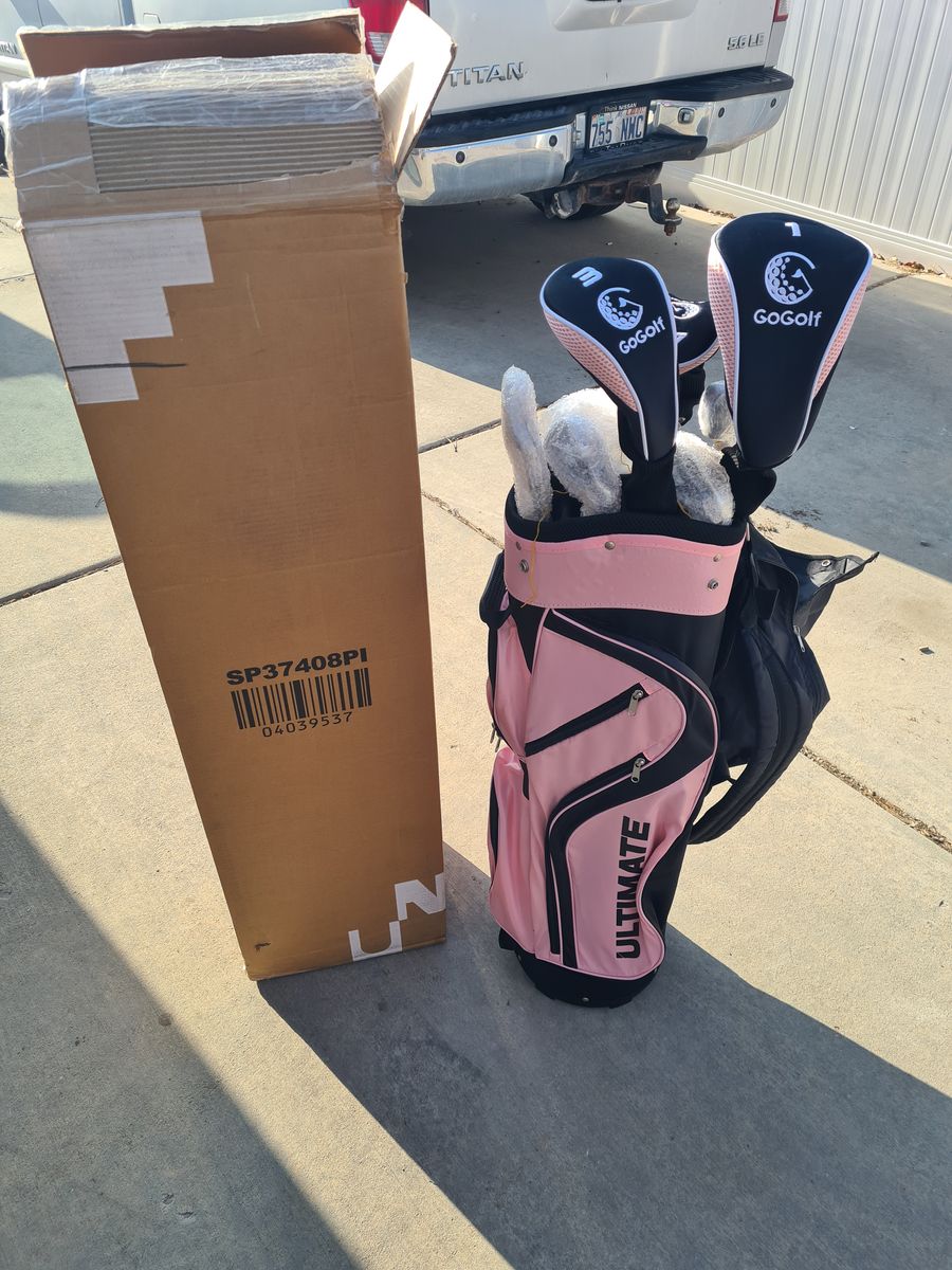 Costway Ladies Womens Complete Golf Clubs Set 10 Pieces