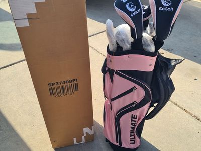 Costway Ladies Womens Complete Golf Clubs Set 10 Pieces