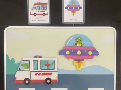 Magnetic Construction Vehicles Puzzle toy