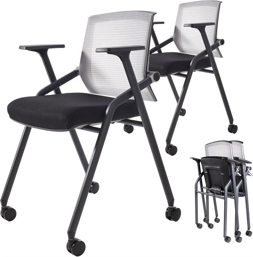 2pc Stackable Conference Room Chairs