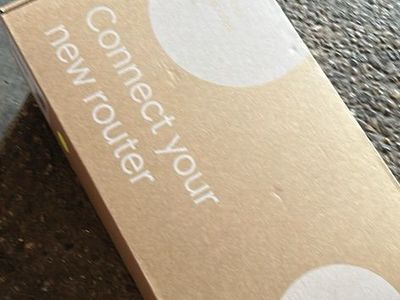 Google Fiber WiFi 6 Router & Cords Brand New