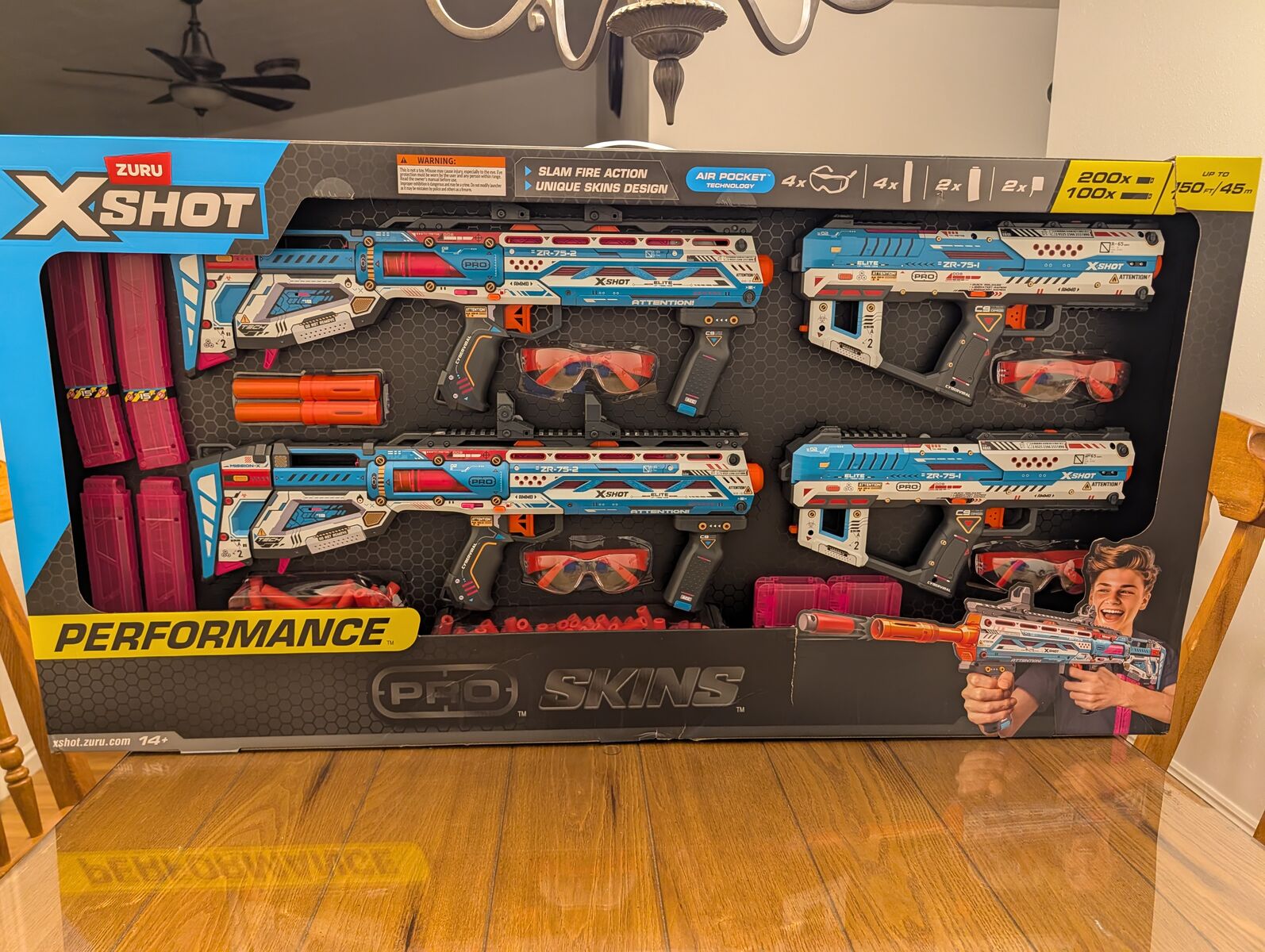 ZURU X-SHOT PRO Series Fury-X and Longshot Combo Pack