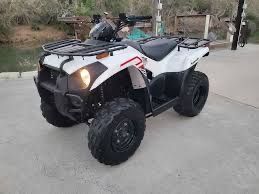 ATV with Snow Plow