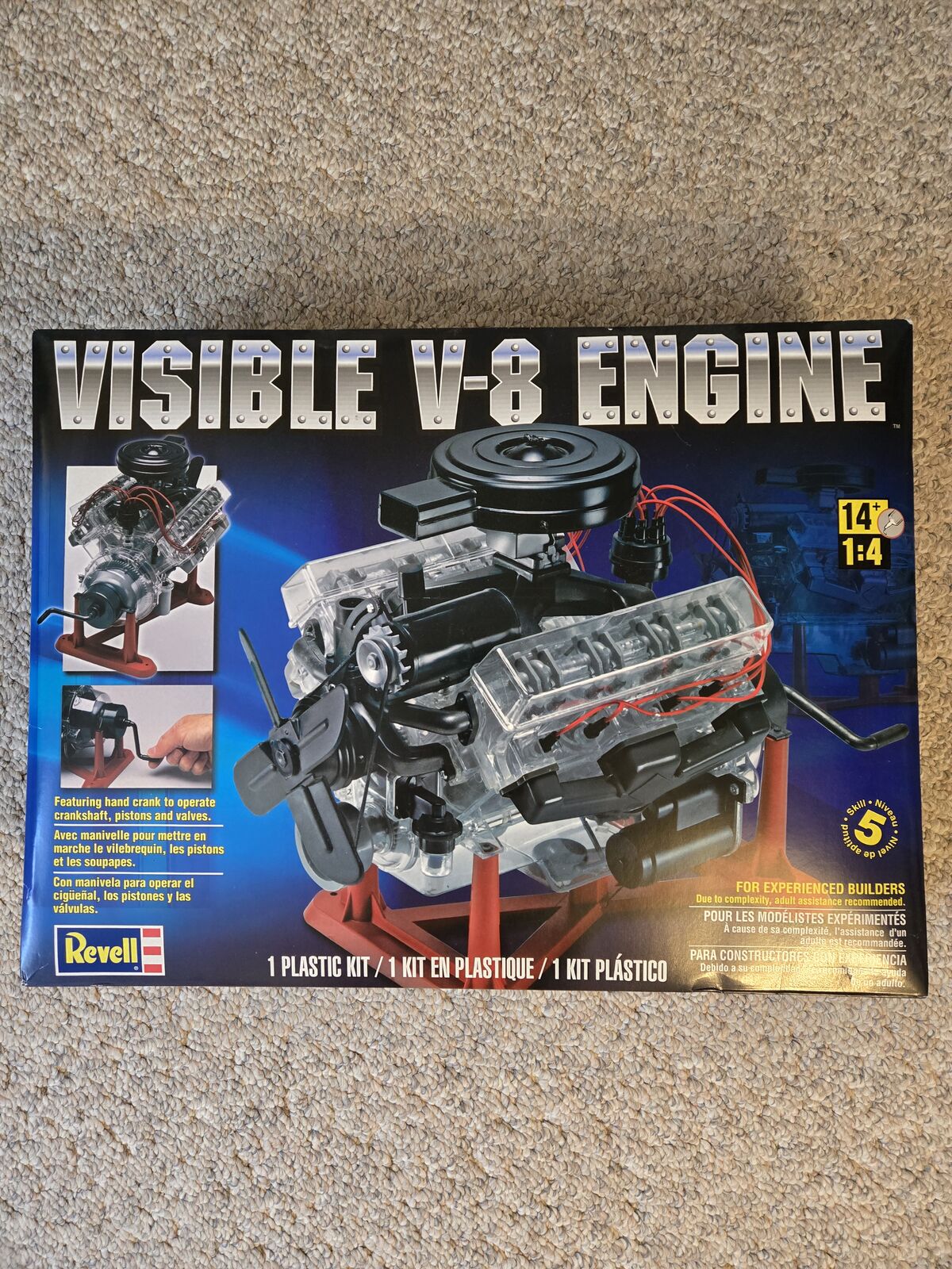 Revell Model Visible V-8 Engine