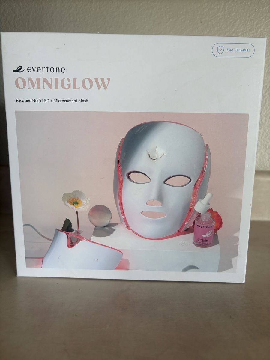Evertone Omniglow LED Face & Neck Microcurrent Mask
