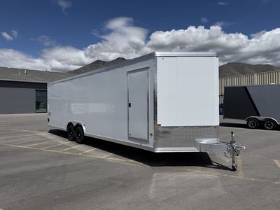 2026 Alcom Competitively Priced All-Aluminum Stealth 8.5x28 Car Hauler