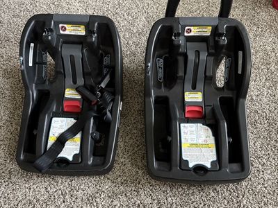 Graco Click Connect Infant Car Seat Bases - Set of 2