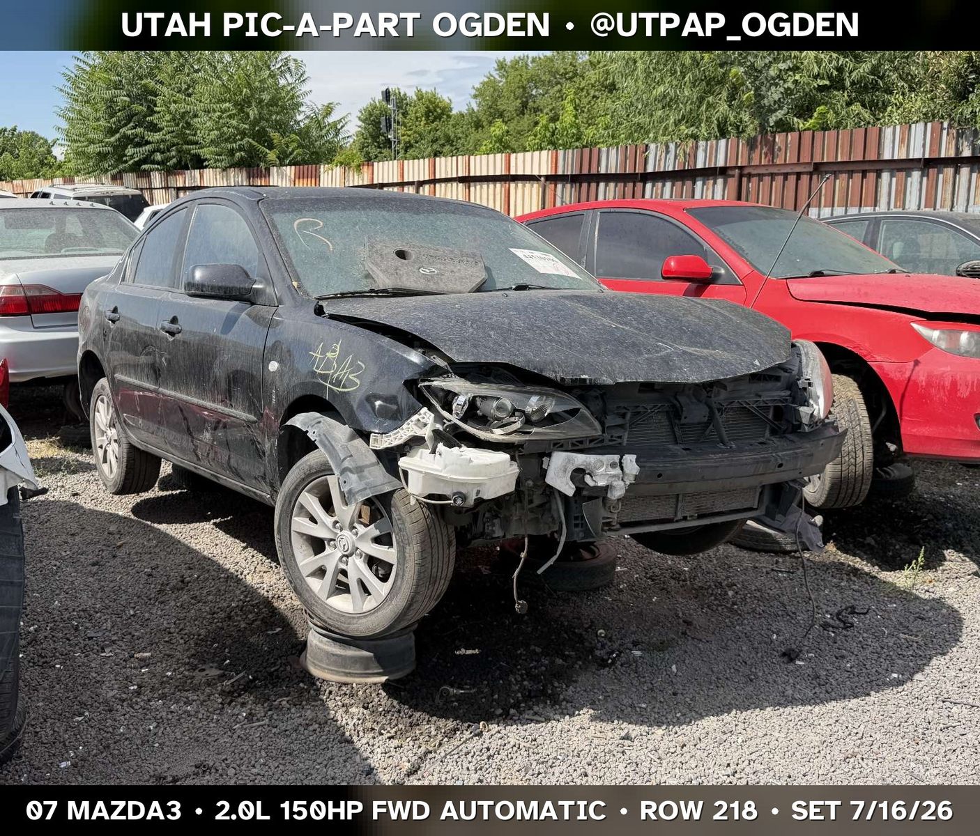 2007 Mazda Mazda3 Parts - UTPAP Ogden